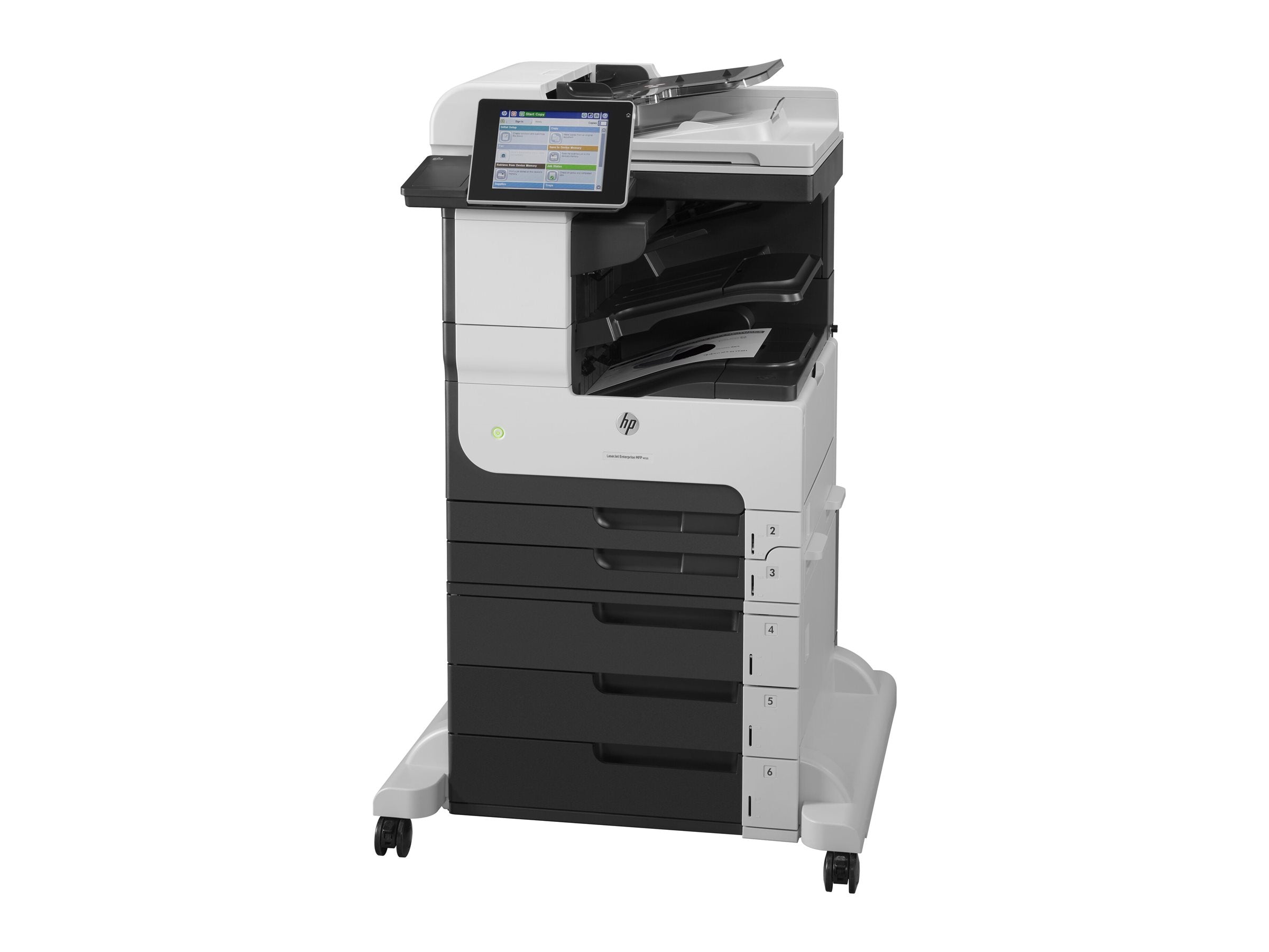 HP LaserJet Enterprise M725z MFP Mono laser Vorderansicht