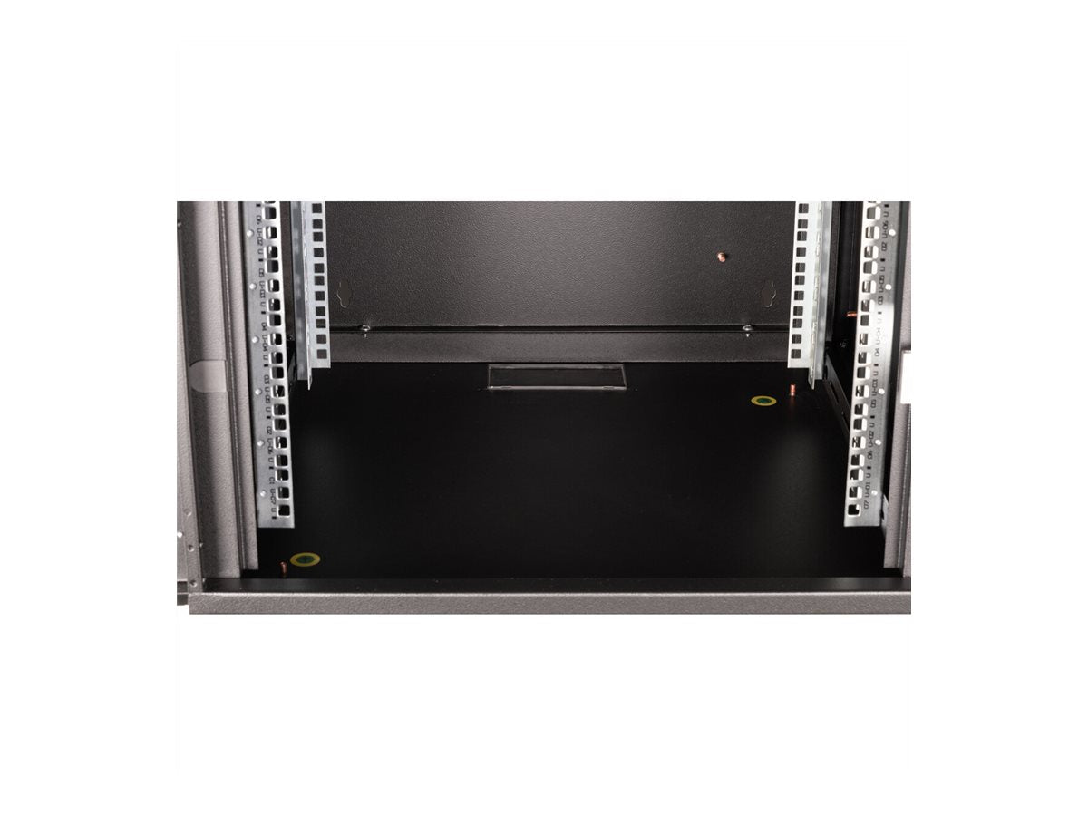 ROLINE Wandgehäuse Pro 48,26cm 19Zoll 7 HE 600x600 BxT schwarz - Innenansicht