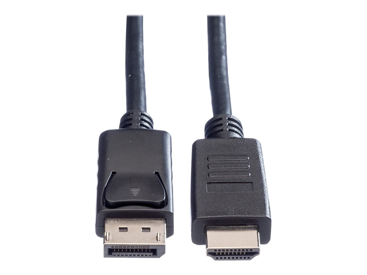 ROLINE DisplayPort Kabel DP - HDTV ST/ST schwarz 3m Verpackung