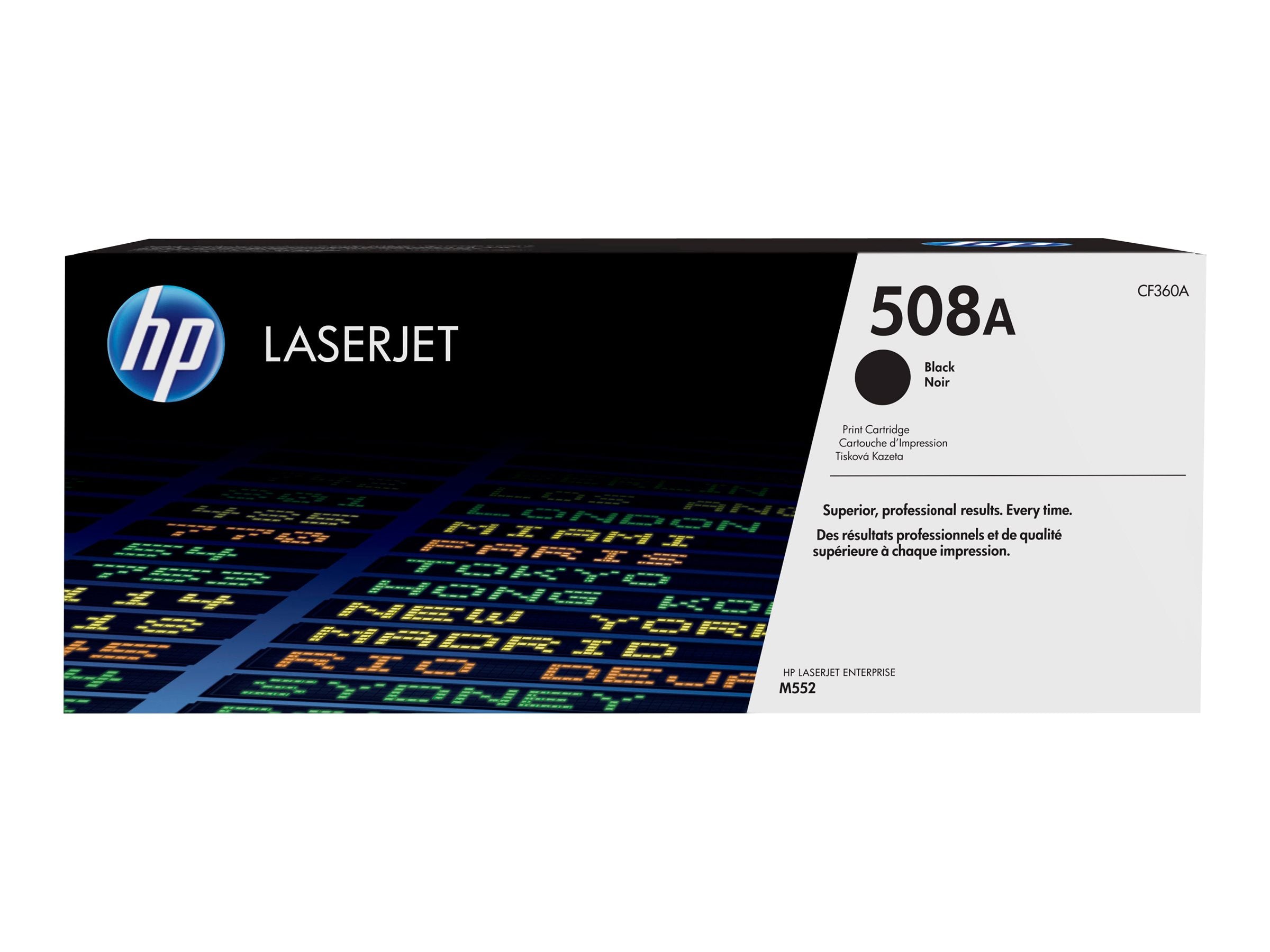 HP 508A Tonerpatrone Vorderansicht