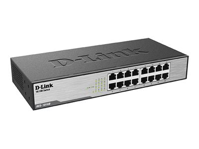 D-LINK DES-1016D 16-Port Fast Ethernet unmanaged Switch Verpackung