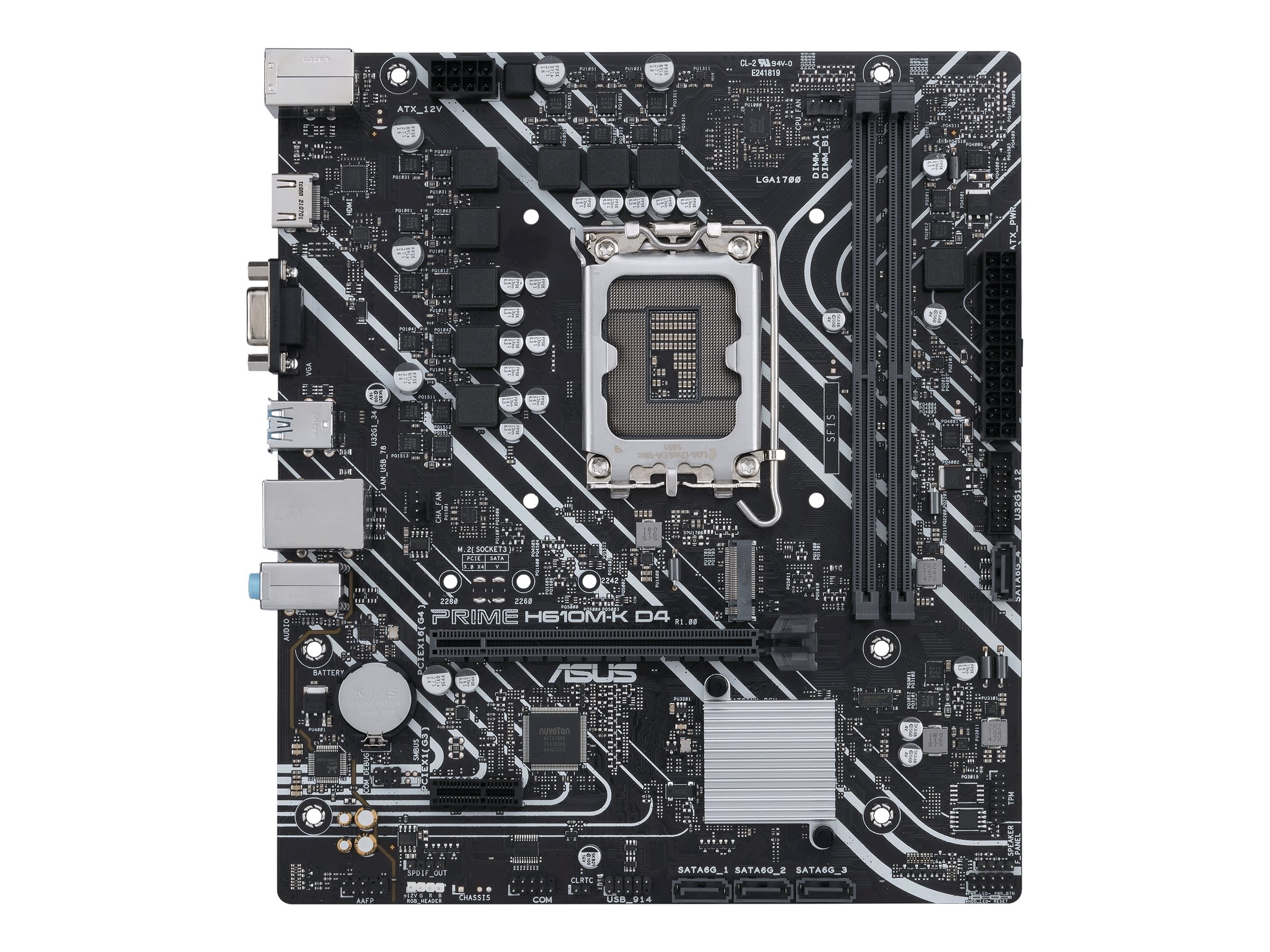 ASUS PRIME H610M-K D4 Detailansicht