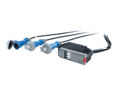 APC IT Power Distribution Module Automatic circuit breaker plug-in module AC 400V 3-phase output connectors 3