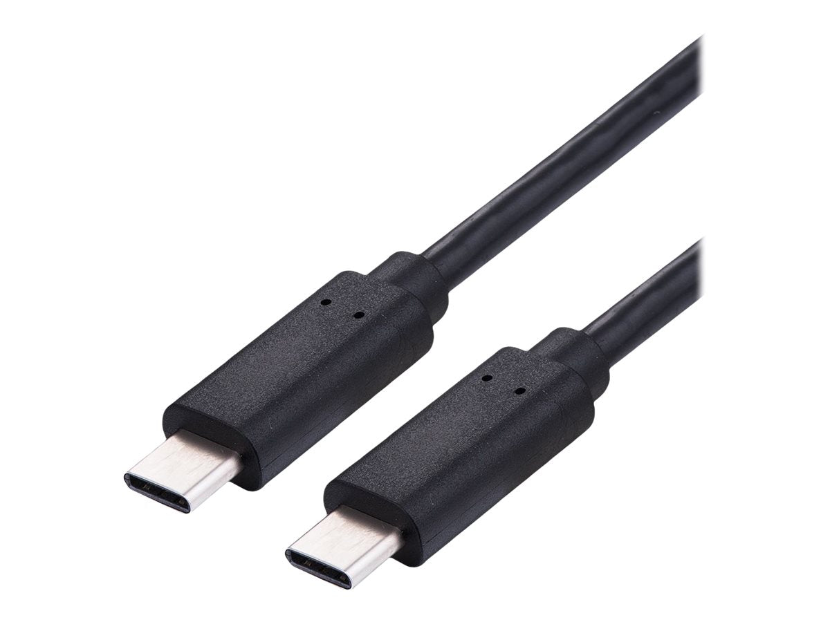 VALUE USB 2.0 Kabel C-C ST/ST 100W schwarz 2m - Vorderansicht