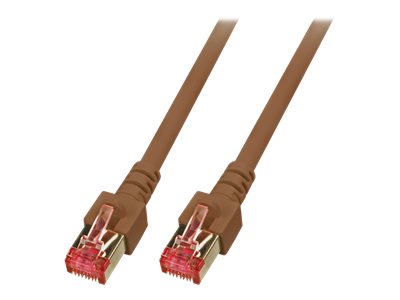 EFB RJ45 Patchkabel S/FTP Cat.6 LSZH 1m Vorderansicht