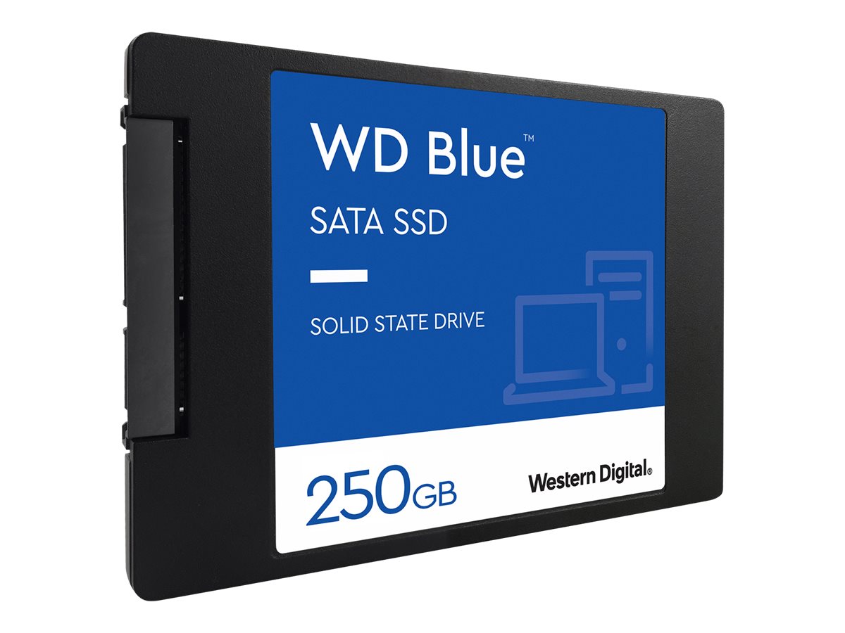 WD Blue 3D NAND SSD 250GB Vorderansicht