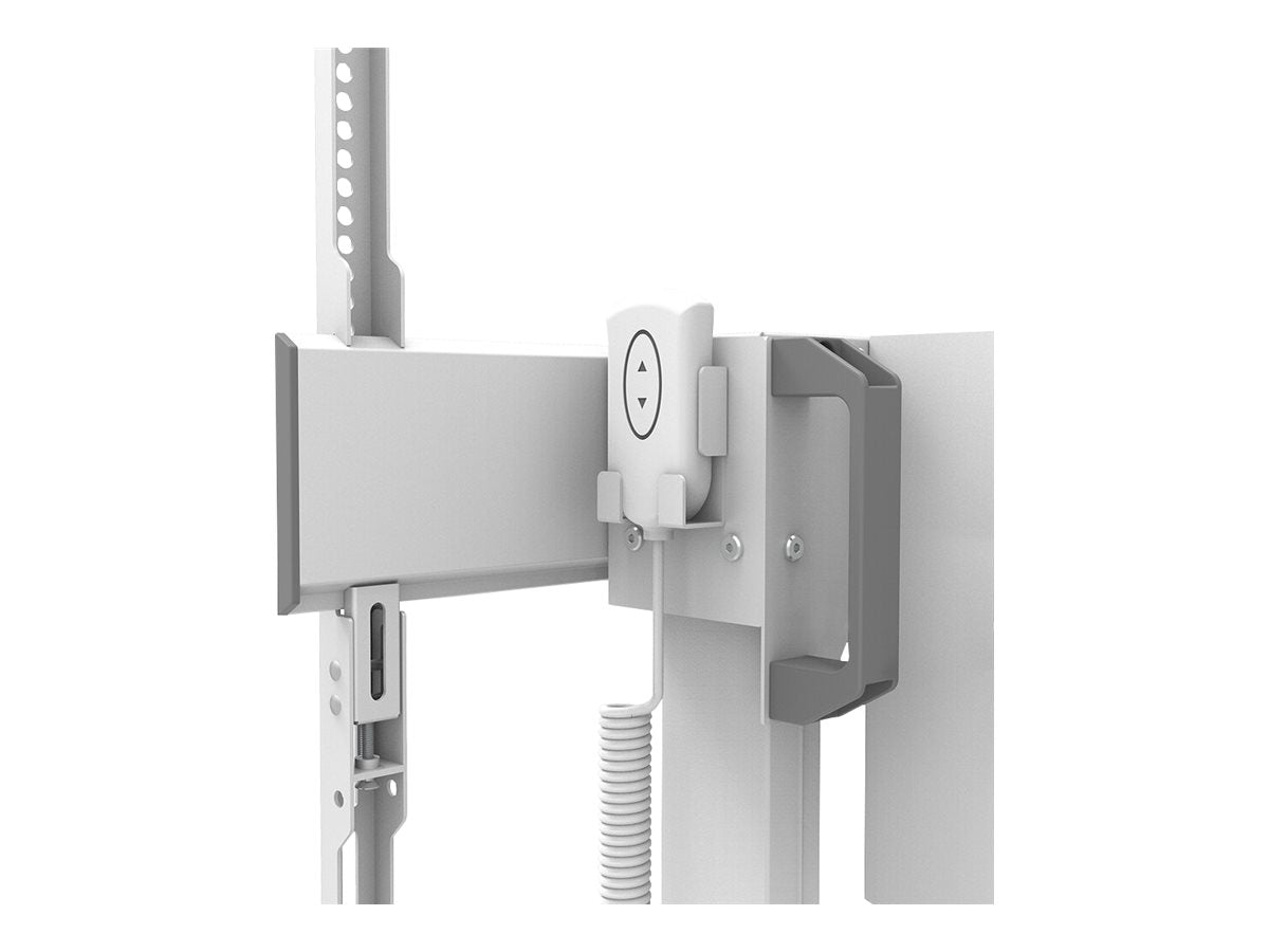 NEOMOUNTS Move Lift Motorised Mobile Stand incl. storage box 10cm. Wheels Floor  - VESA 100x100 up to 800x600