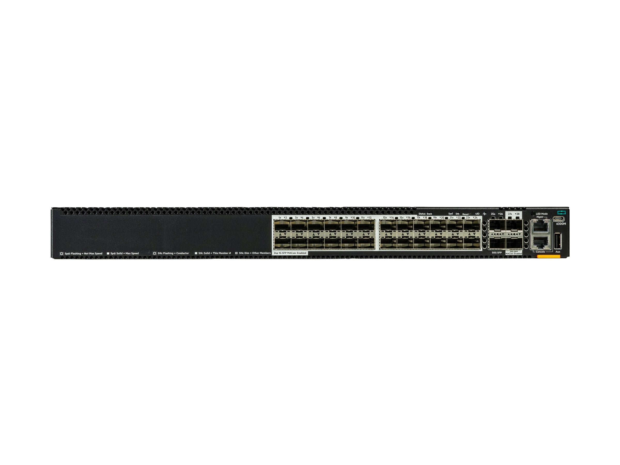 HPE Aruba Networking CX 6300M 24p SFP Switch Verpackung