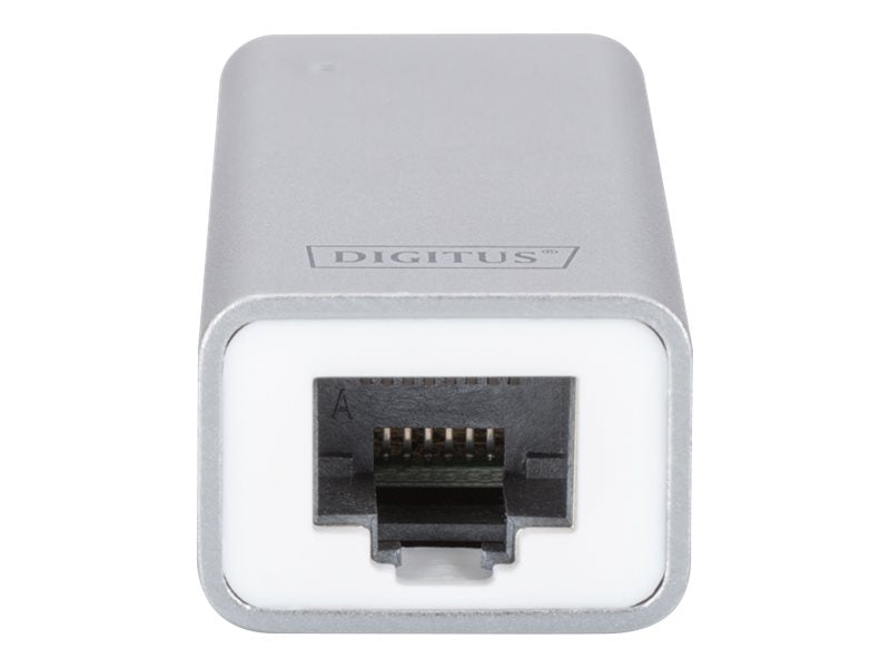 DIGITUS USB 3.0 Typ C Gigabit Ethernet Adapter Vorderansicht
