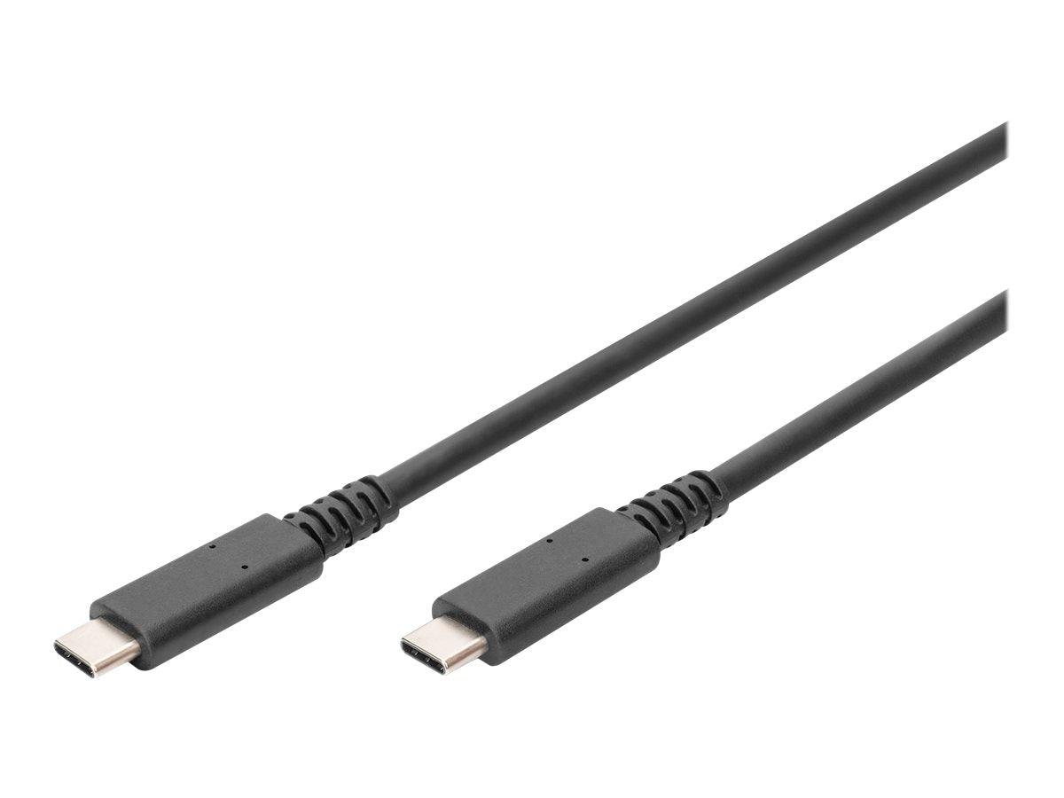 DIGITUS USB 4.0 Verbindungskabel Type-C zu Type-C 8m Vorderansicht
