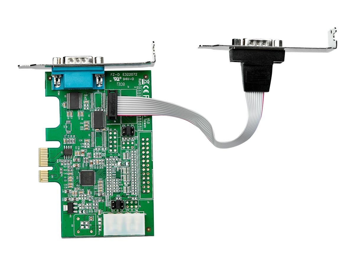 Installation der STARTECH.COM 2 Port Serielle Schnittstellenkarte PCIe im Computer