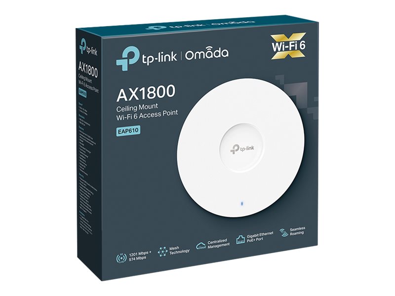 TP-LINK EAP610 AX1800 Dual-Band Wi-Fi 6 Access Point Verpackung