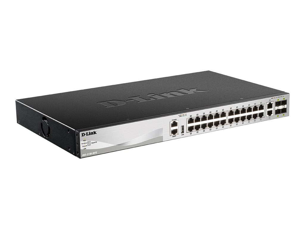 D-LINK DGS-3130-30TS/E Gigabit L3 stackable Managed Switch Detailansicht