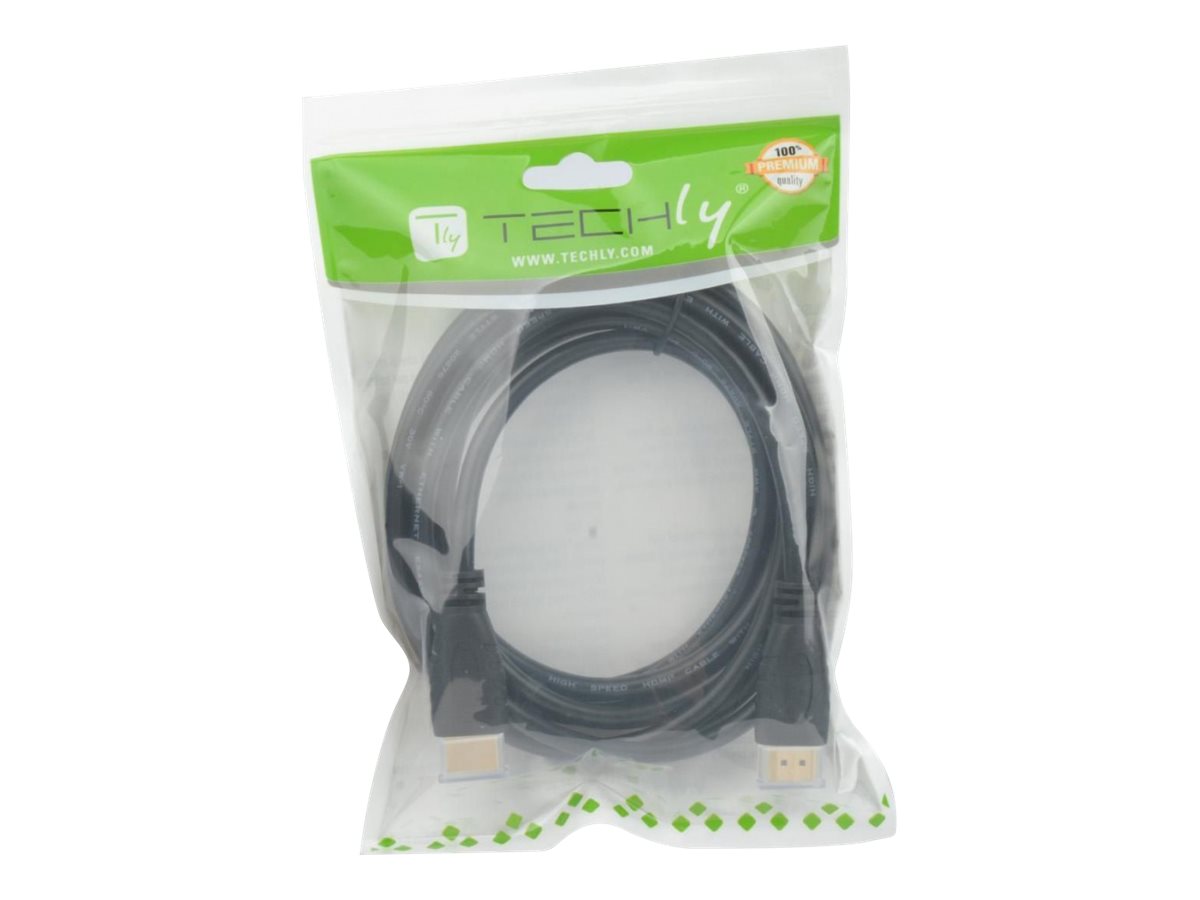TECHLY HDMI 4K 60Hz Anschlusskabel 1m Verpackung