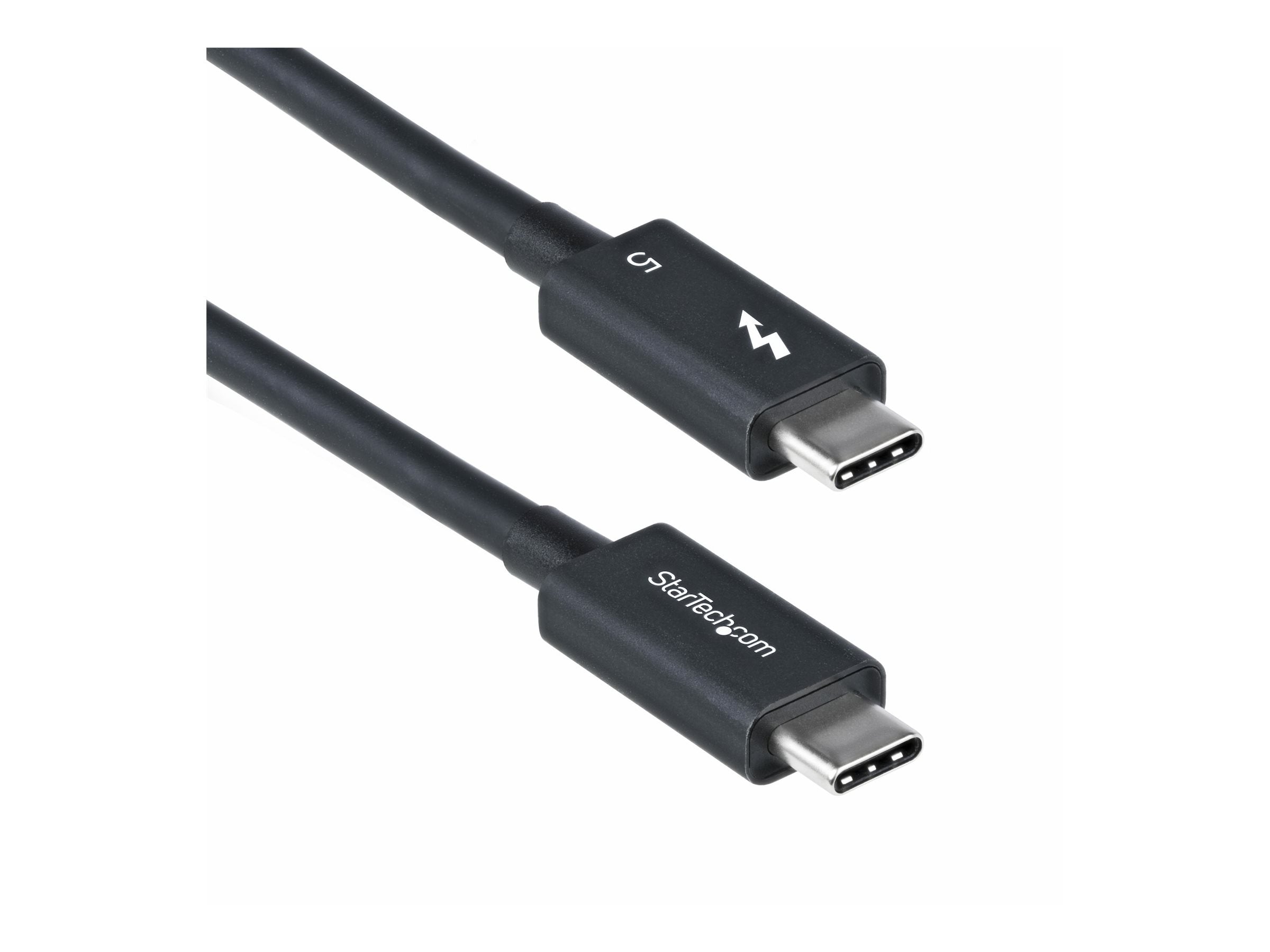 STARTECH.COM 50cm Thunderbolt 5 Kabel 80Gbps-120Gbps 240W PD 8K60Hz Thunderbolt-zertifiziertes Kabel TB4 USB4 USB-C