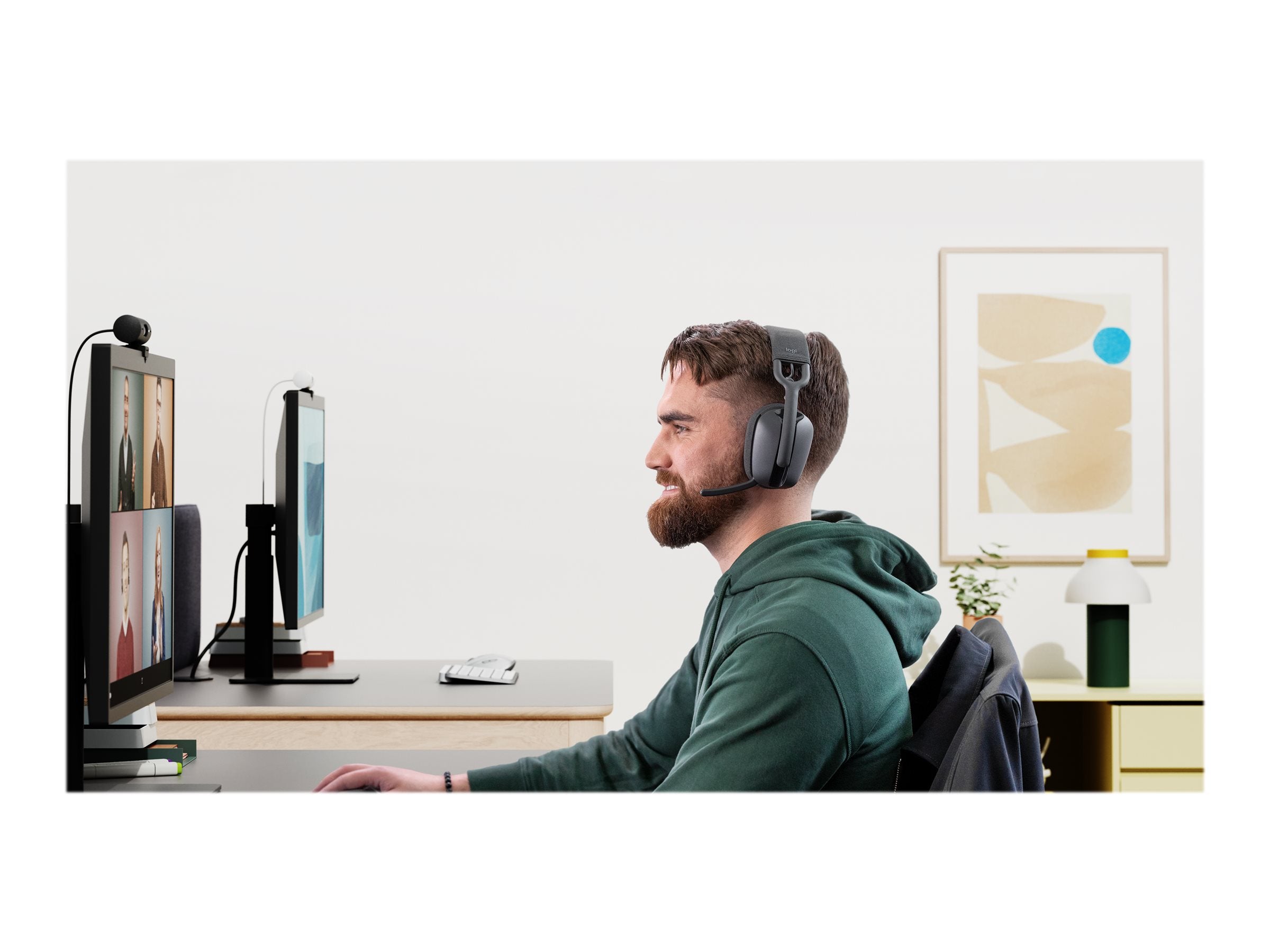 LOGITECH Zone Vibe Wireless UC Headset - Detailansicht