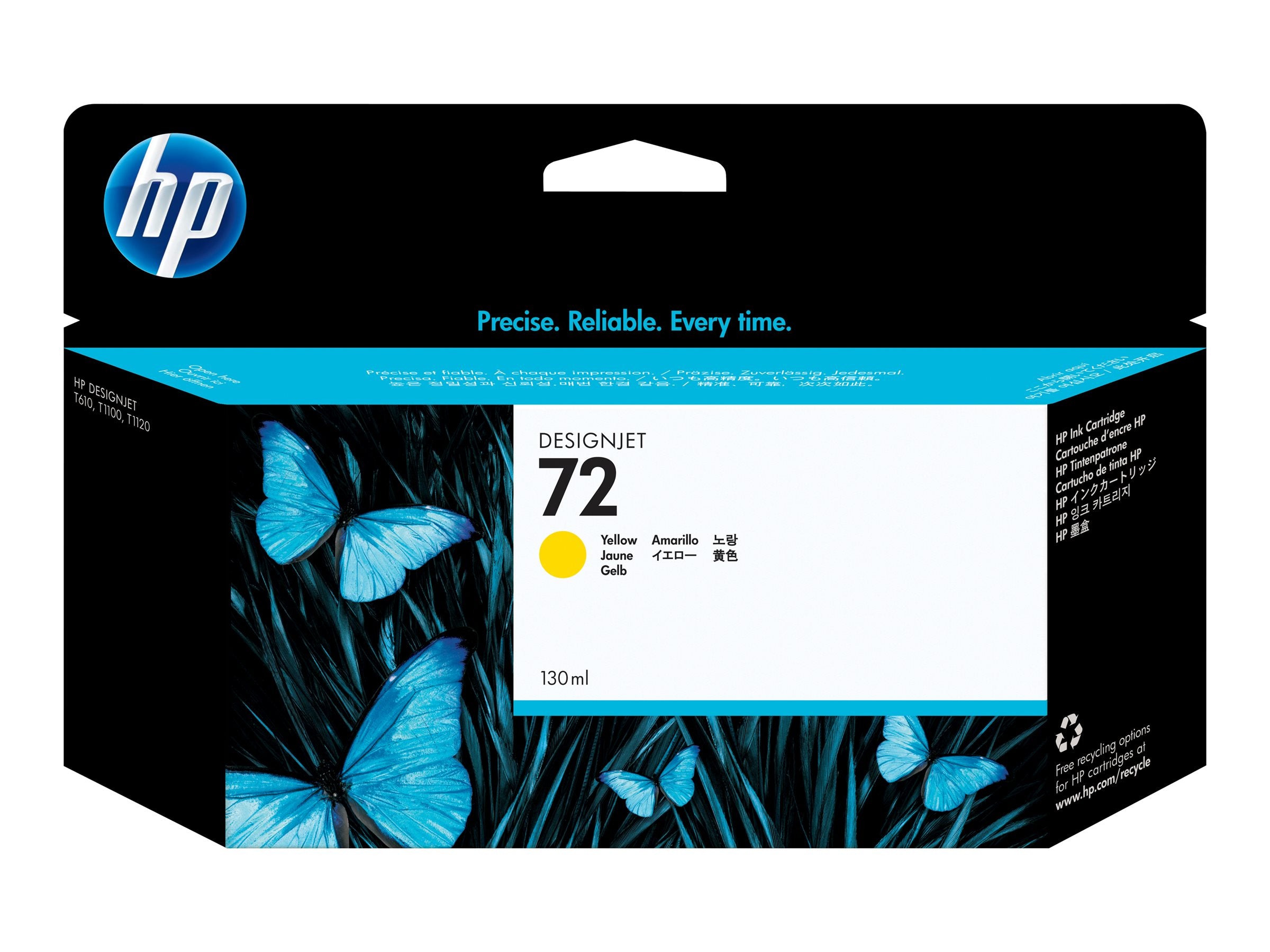 HP 72 original Ink cartridge C9373A Detailansicht