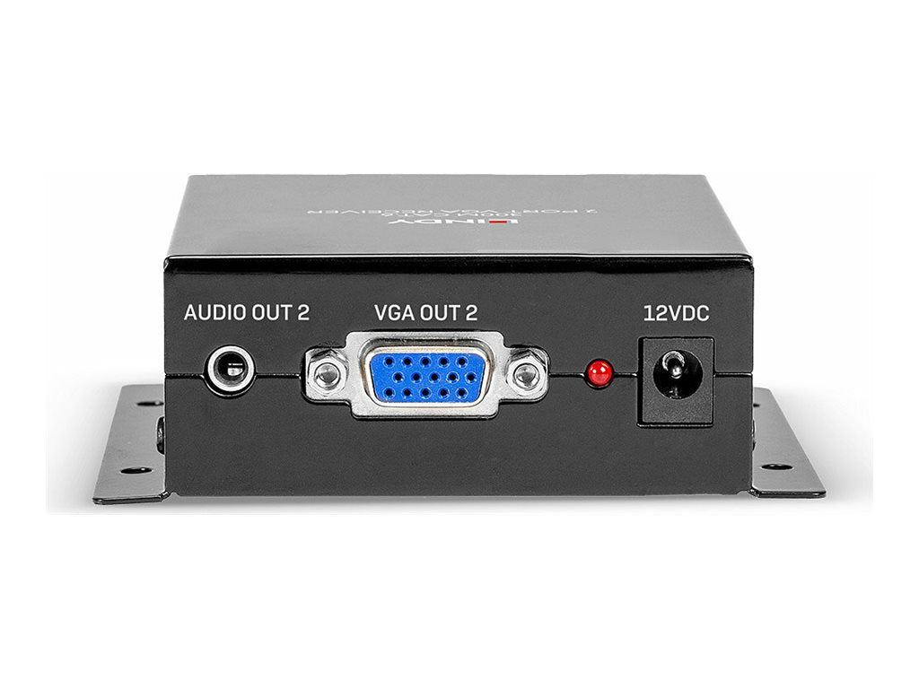 LINDY 300m Cat.6 VGA Extender Receiver Vorderansicht