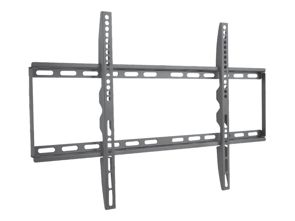 TECHLY Wandhalterung fuer LCD TV 40 - 65Zoll Schwarz VESA 600x400 Fix Wandabstand 28mm Tragklast bis 50Kg