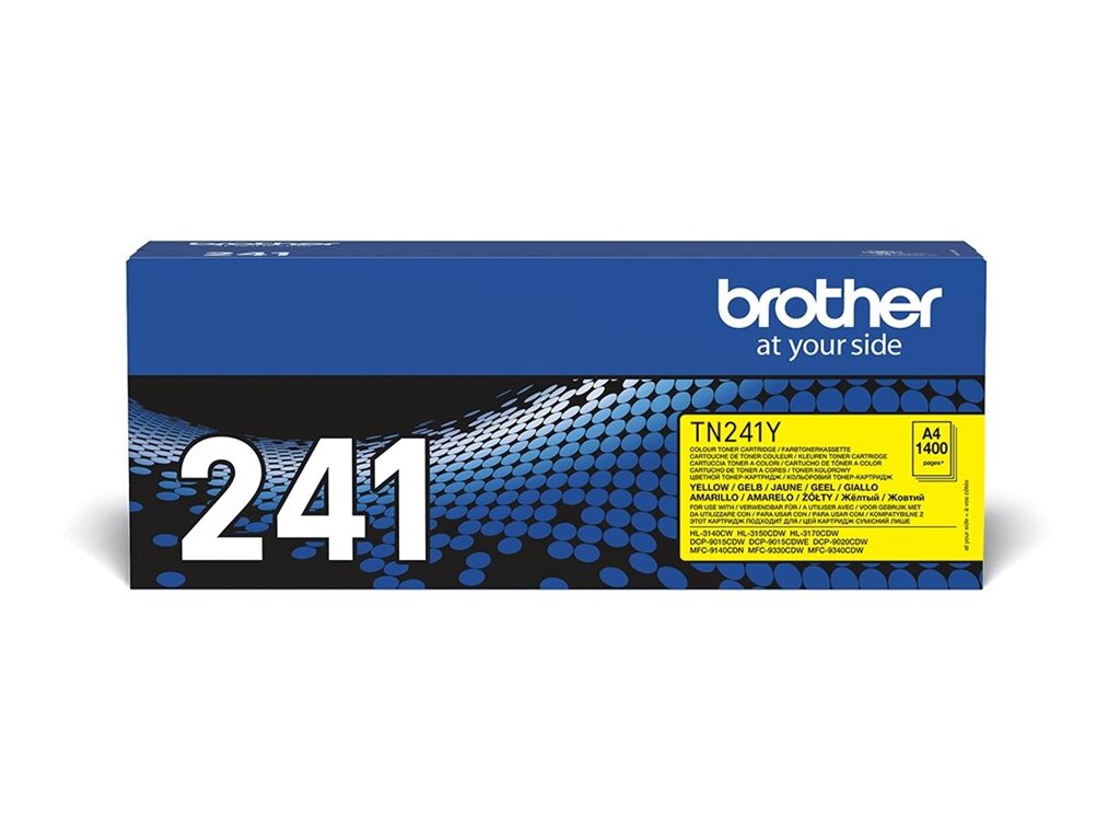 Verpackung der BROTHER HL-3140CW/3150CDW/3170CDW Toner gelb Standardkapazität