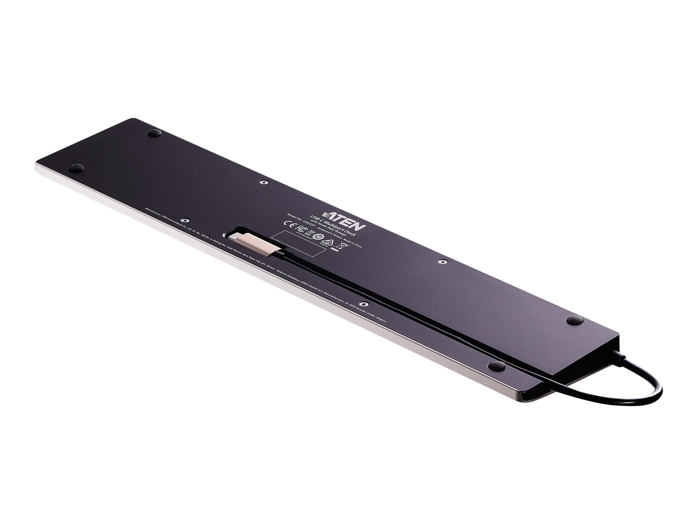 ATEN UH3237 USB-C Multiport Dock Vorderansicht