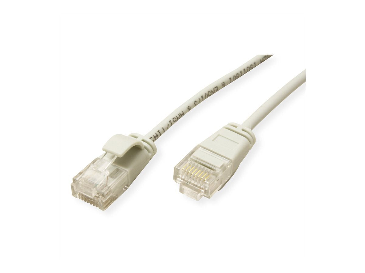 ROLINE UTP DataCenter Patchkabel grau Vorderansicht