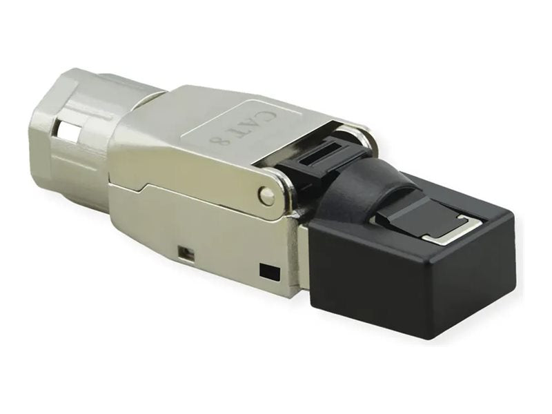 VALUE Feldkonfektionierbarer RJ-45-Stecker Kat.8 Class I - Vorderansicht