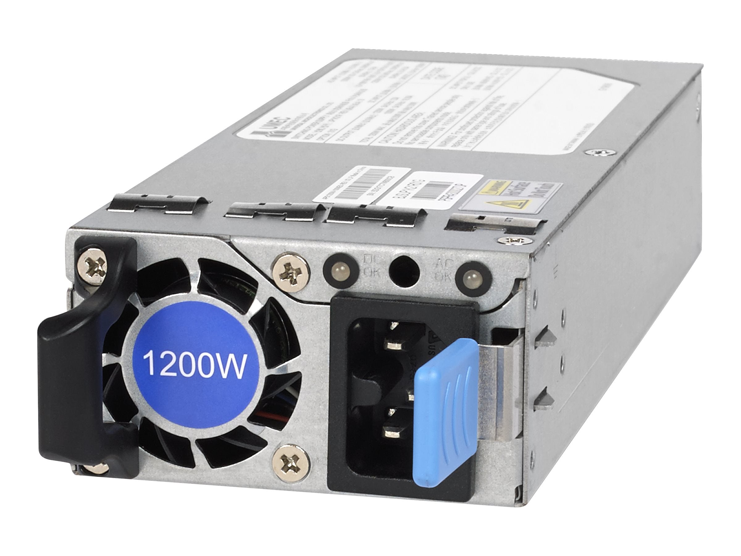 NETGEAR Netzteil 1200W AC für M4300 Moduler Switch M4300-96X - Vorderansicht