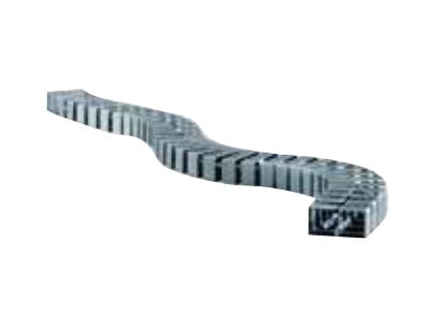 BACHMANN Kabelschlange Cube schwarz RAL - Vorderansicht