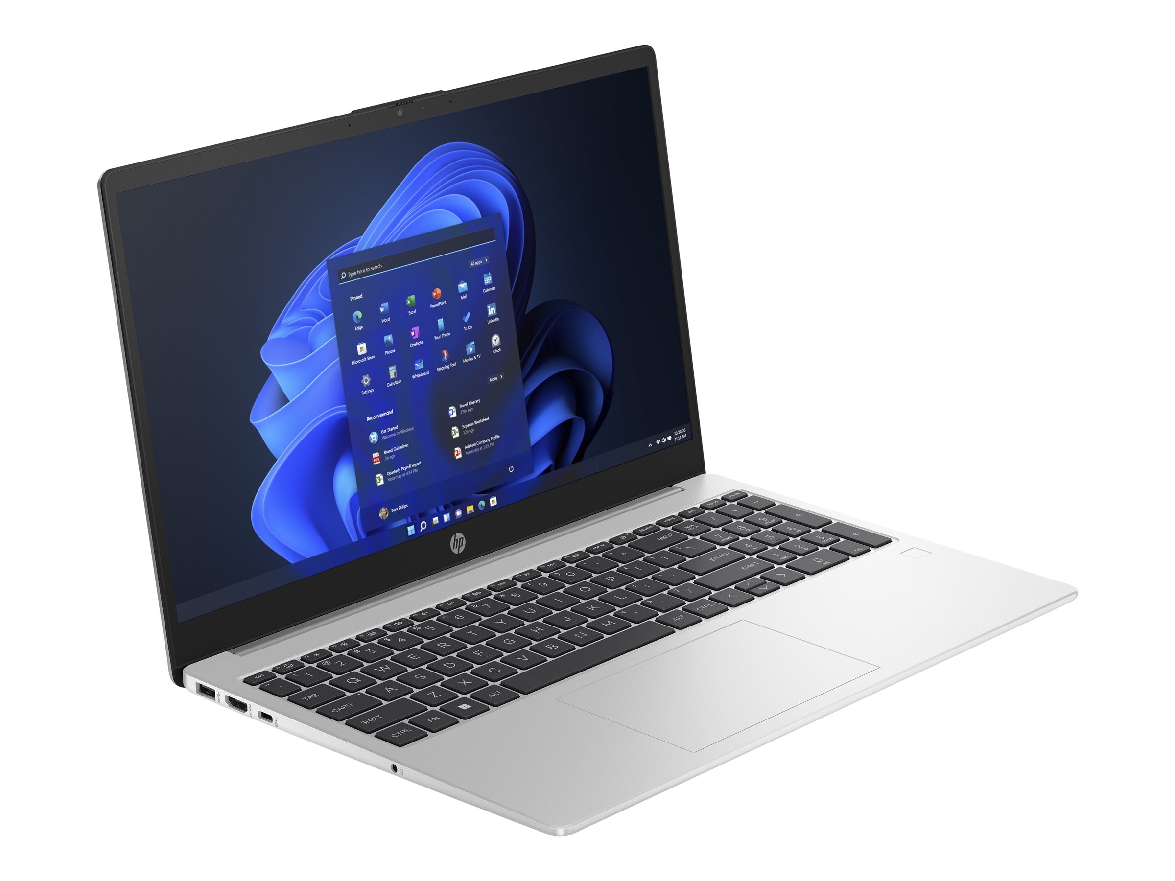 HP 255 G10 Laptop Displayansicht