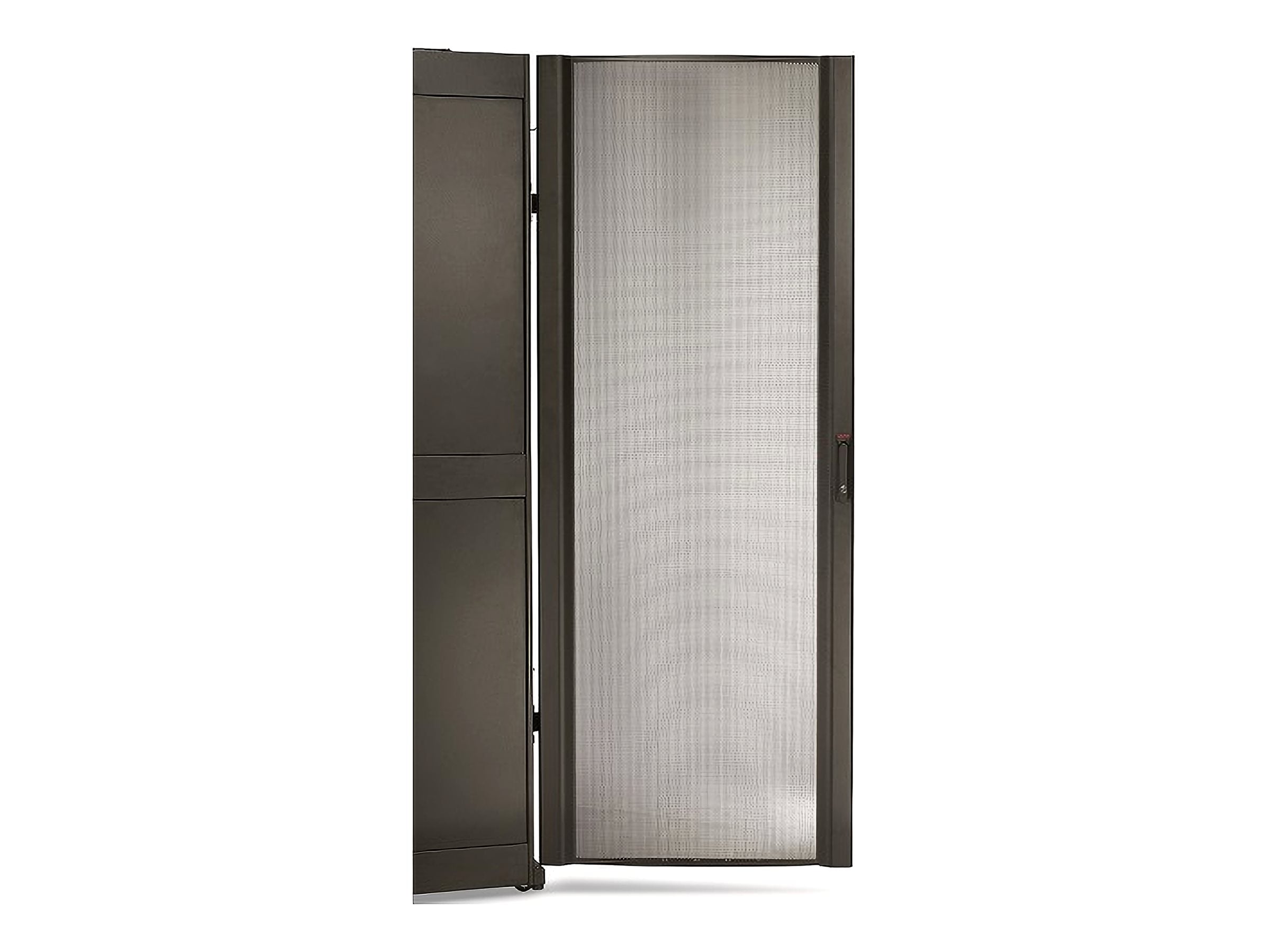 APC Tuer NetShelter SX 48HE 600mm perforierd gebogen - Vorderansicht