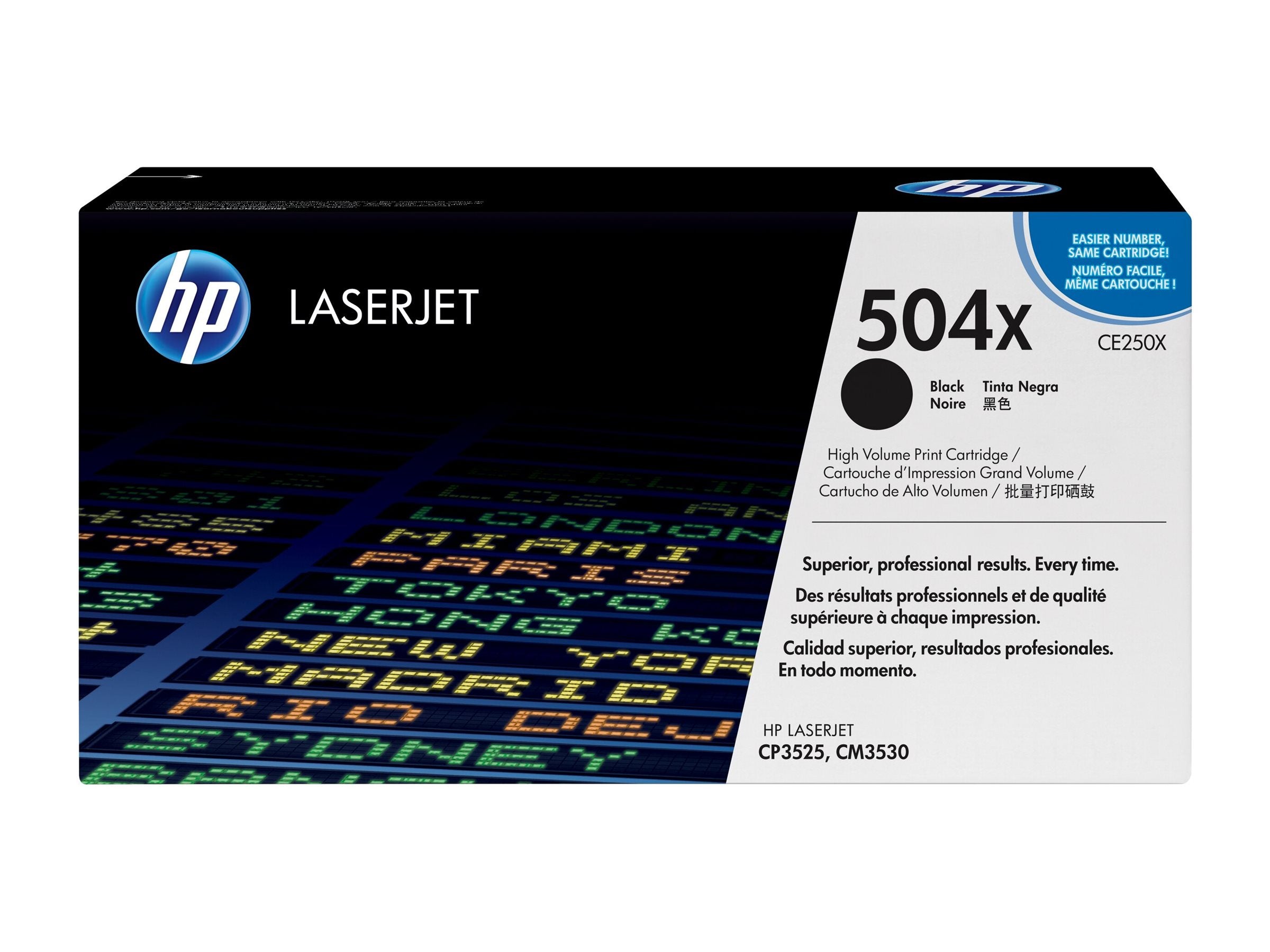 HP 504X Tonerpatrone Verpackung