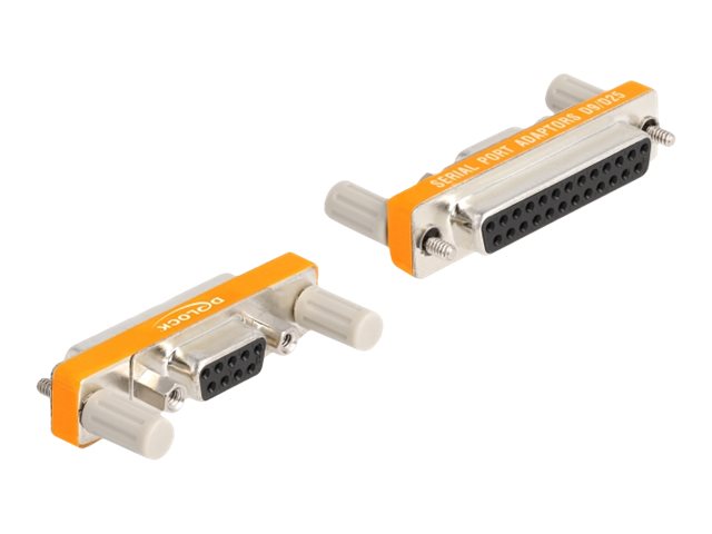 DELOCK Adapter D-Sub 9 Pin Buchse Vorderansicht