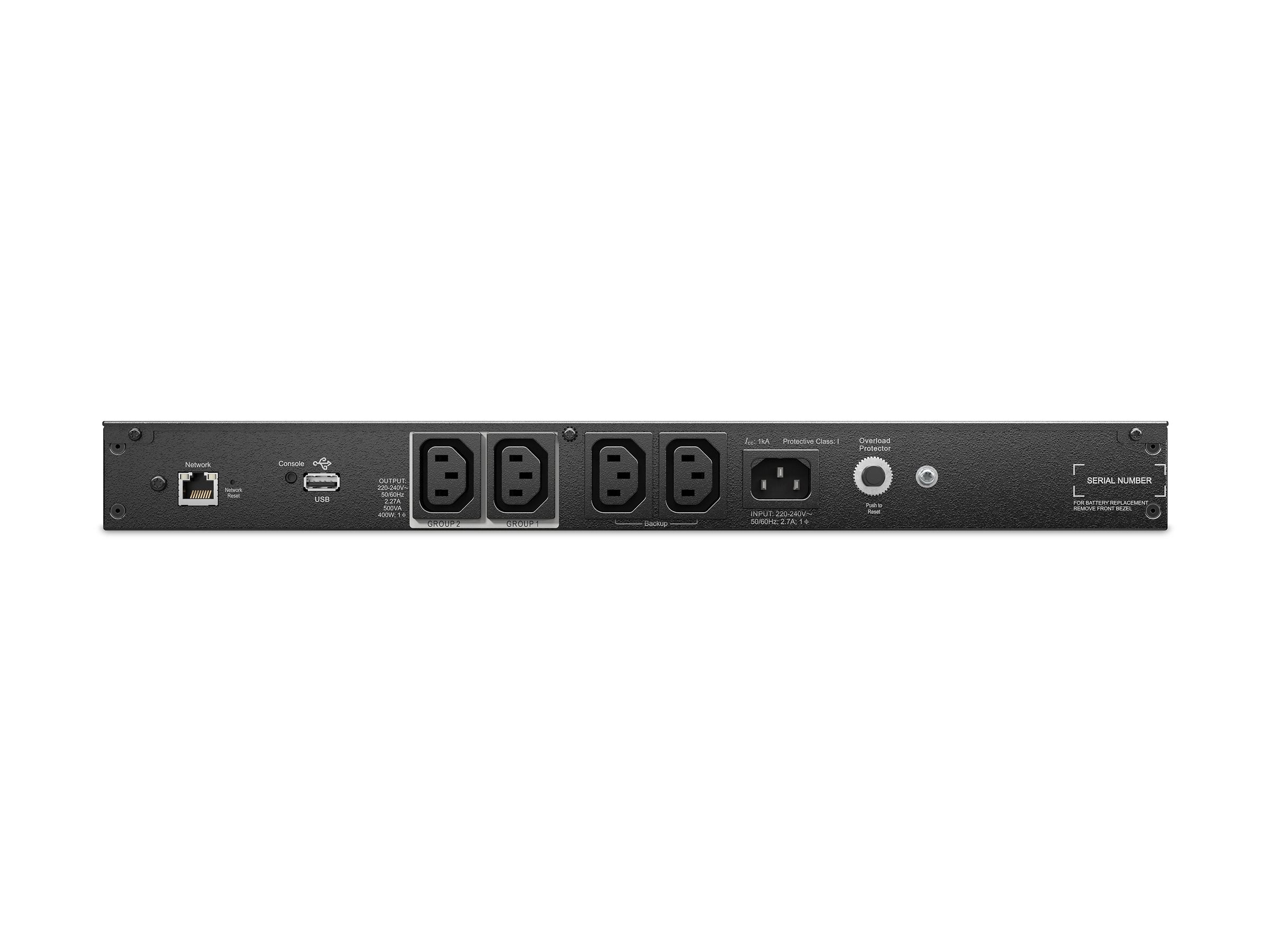 APC Smart-UPS SC SCL500RMI1UNC Vorderansicht