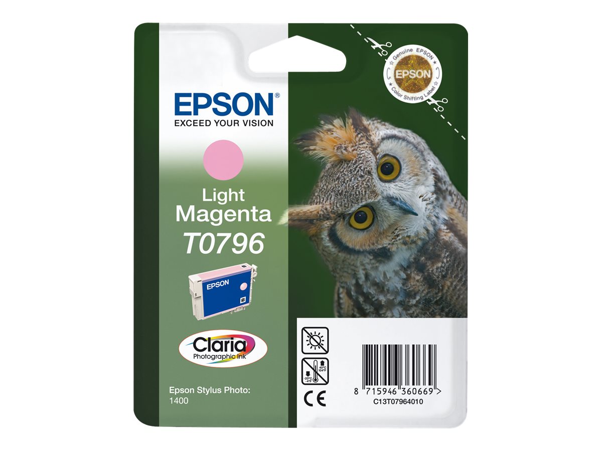 EPSON T0796 Tintenpatrone hellmagenta im Einsatz