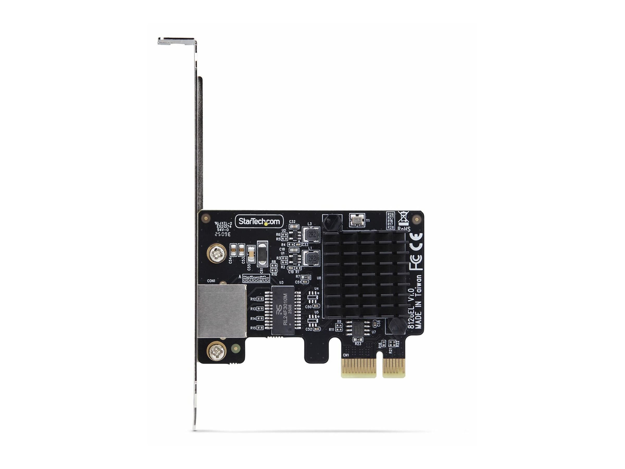 STARTECH.COM 1-Port 5 Gbit Netzwerkkarte PCI Express NIC Realtek RTL8126 Windows und Linux Multi-Gigabit LAN 1G 2.5G 5G