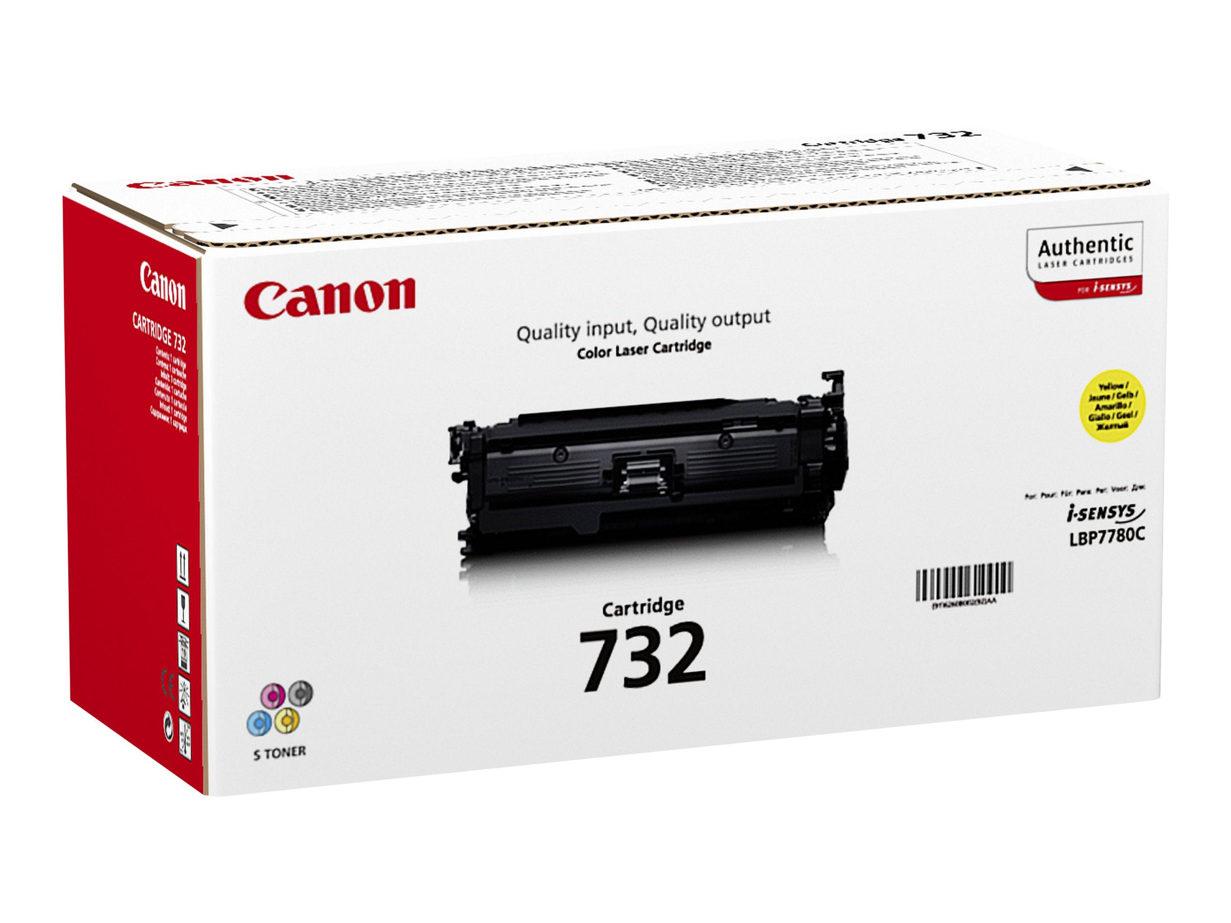 CANON 732-Y Toner gelb Verpackung