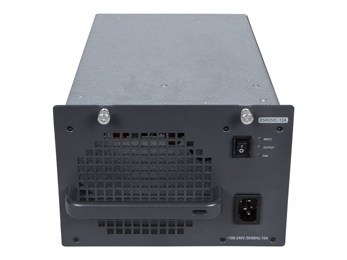 ARUBA HPE FlexNetwork 7503/7506/7506 V Power Supply Unit 650W AC Vorderansicht