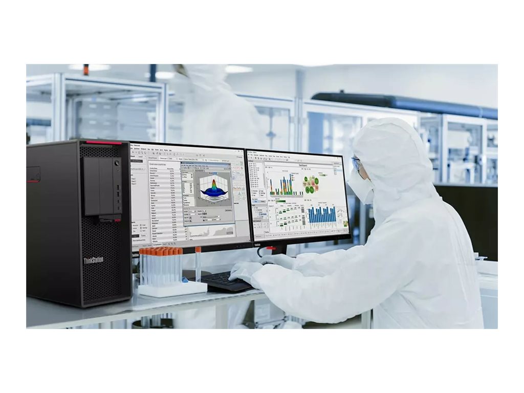 LENOVO ThinkStation P620 Seitenansicht