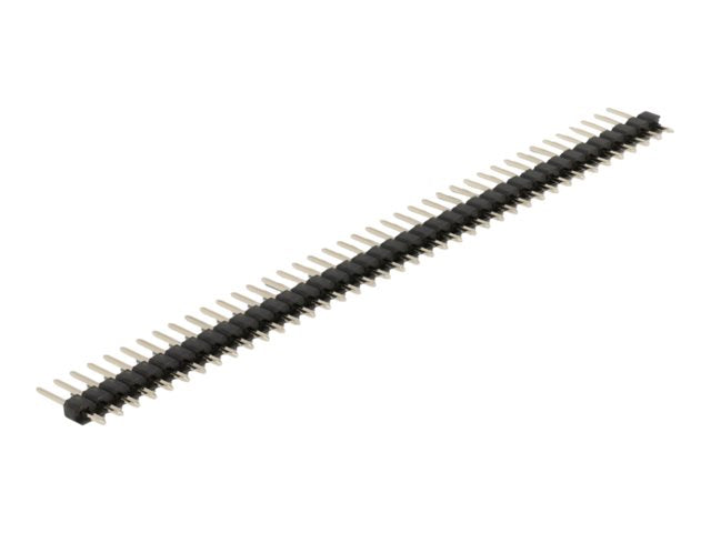 DELOCK Stiftleiste 40 Pin Rastermass 2,54mm Vorderansicht
