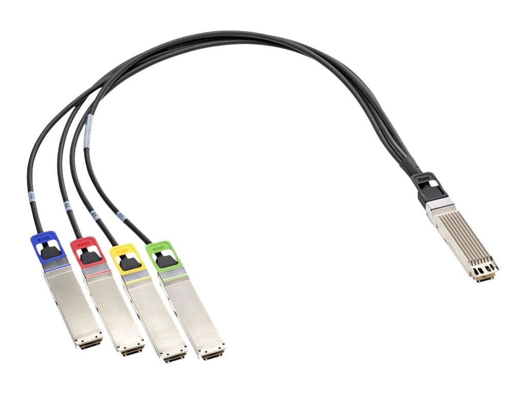 HPE InfiniBand NDR200 OSFP to 4xOSFP 2.5m Splitter Direct Attach Copper Cable