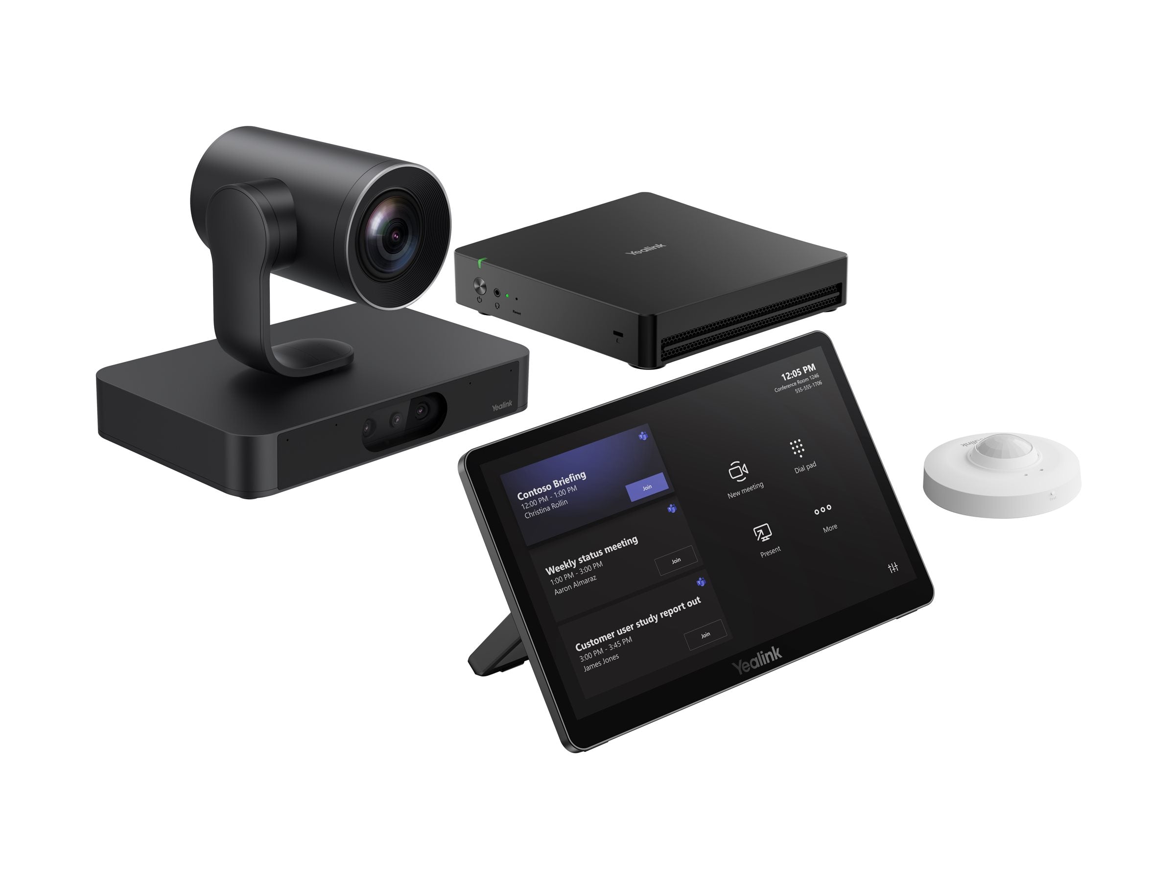 YEALINK MVC S80-C5U-000 Kit für Videokonferenzen Vorderansicht