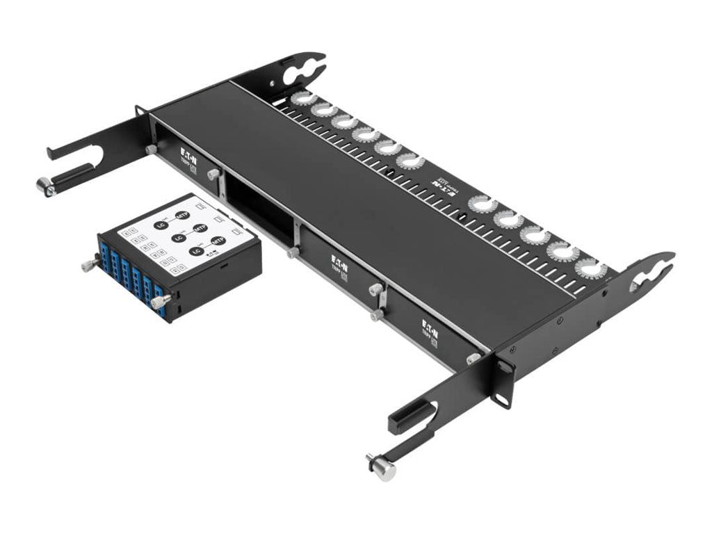 EATON TRIPPLITE 40/100Gb Singlemode Fiber Breakout Cassette Vorderansicht
