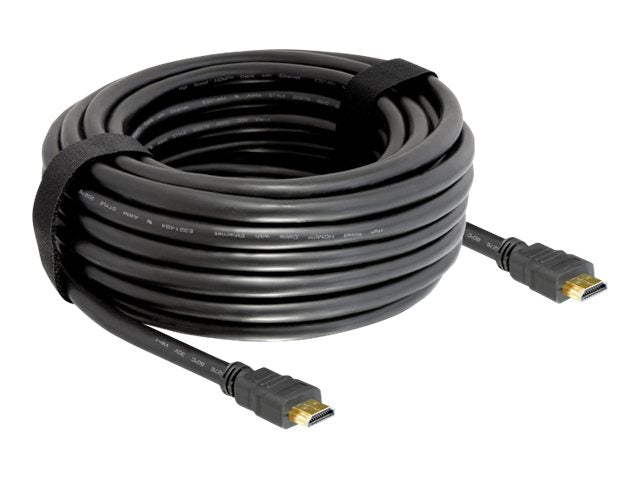 DELOCK Kabel HDMI A-A St/St 1.4 10,0m - Vorderansicht