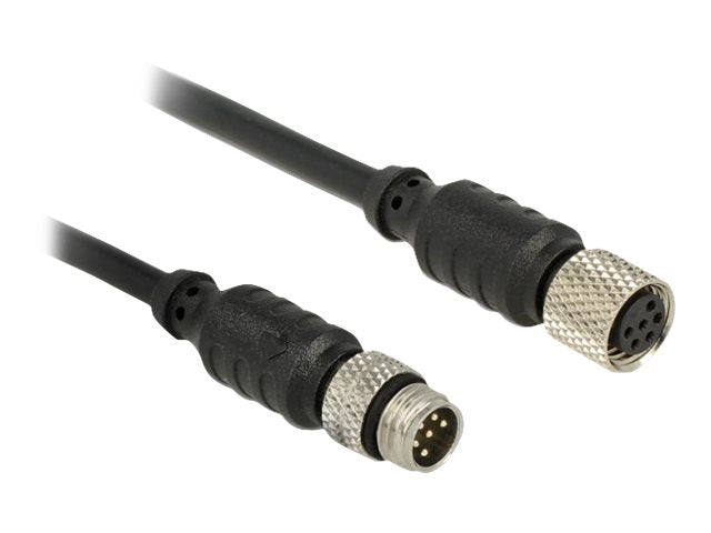 NAVILOCK Verlängerungskabel M8 Stecker > M8 Buchse wasserdicht 10m - Verpackung