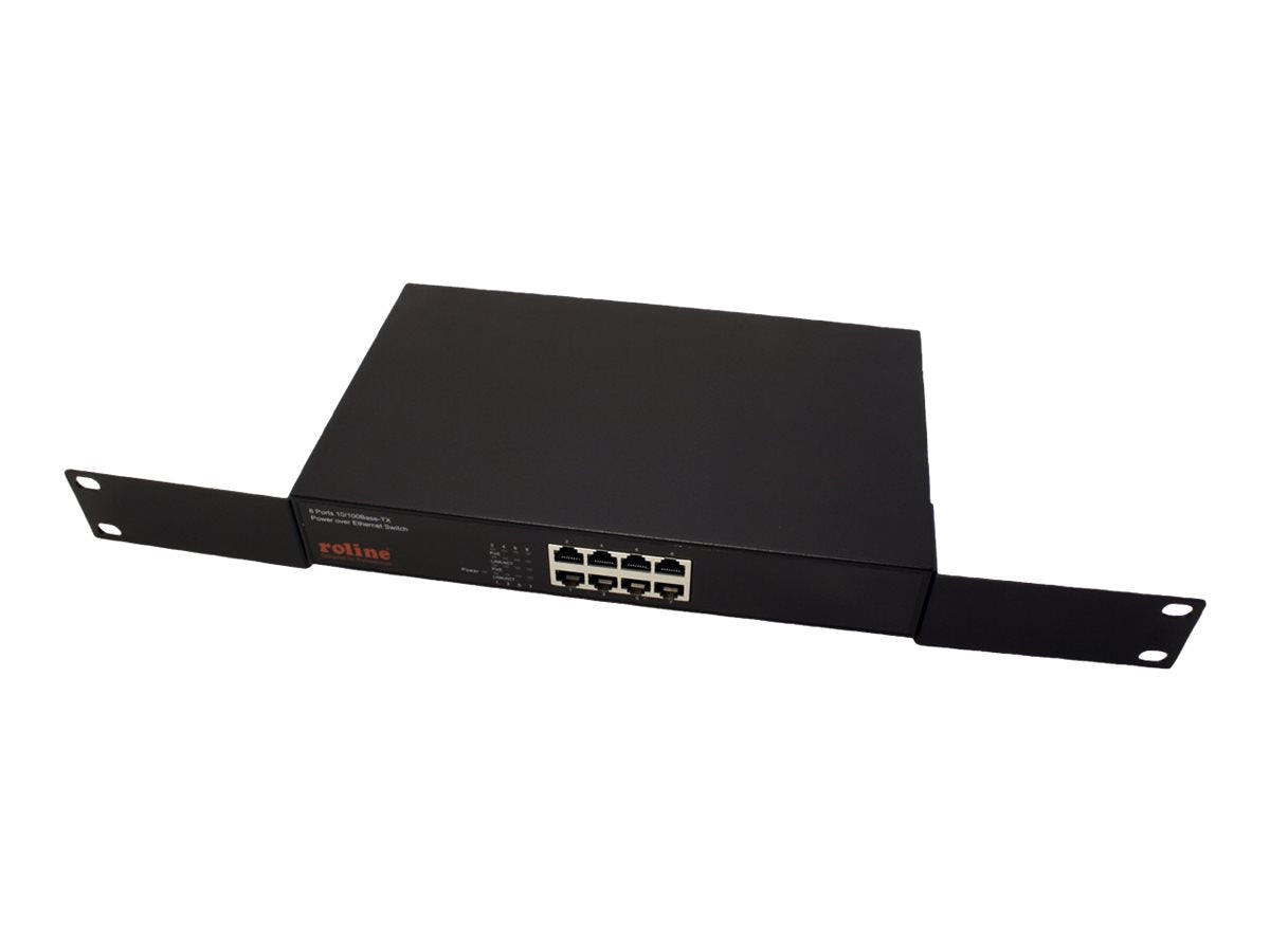 ROLINE PoE Fast Ethernet Switch 8 Port Verpackung
