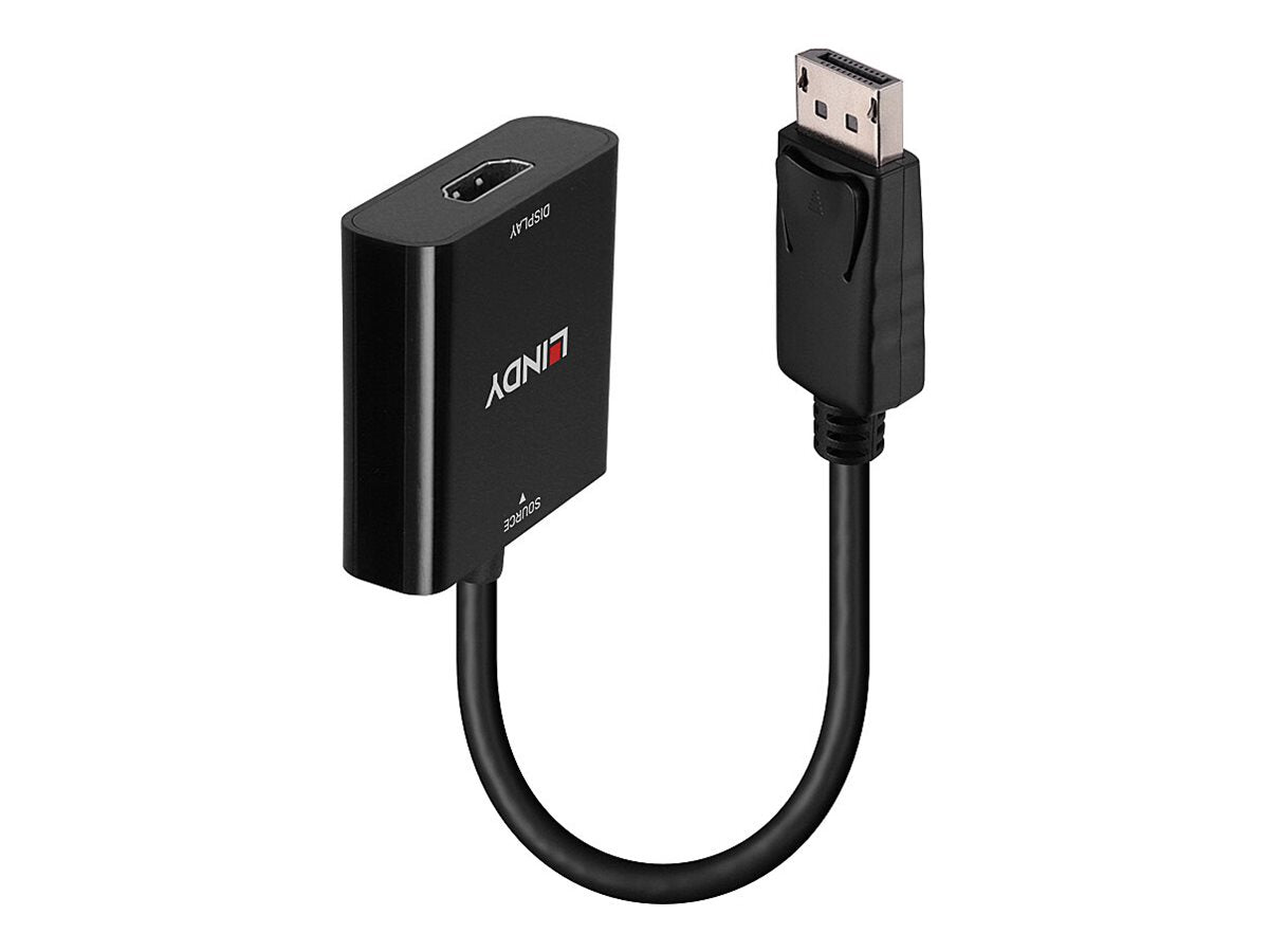 LINDY DisplayPort 1.2 HDMI 4K60 Adapter Anschlussansicht
