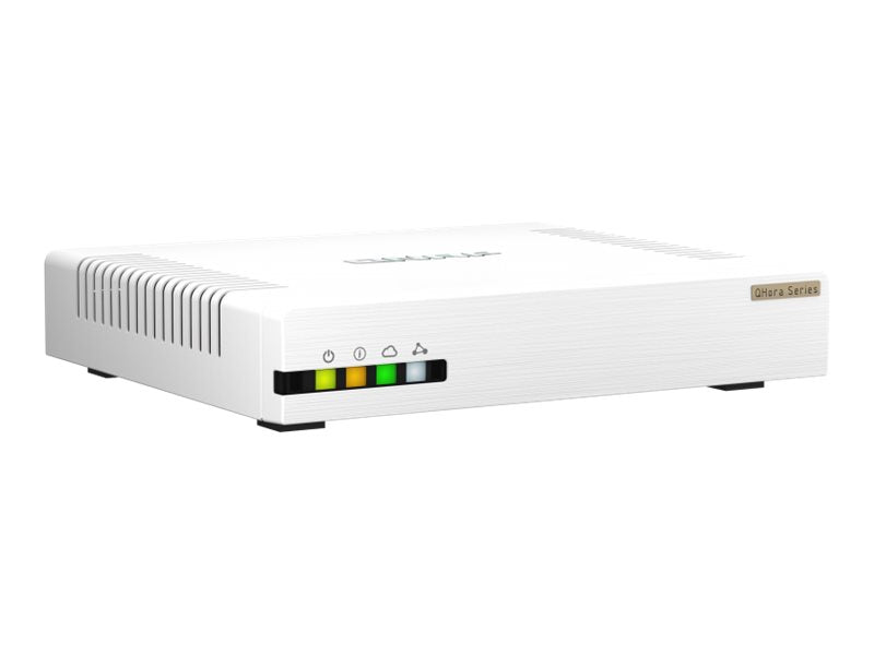 QNAP QHora-321 2.5G high speed QuWAN VPN router Vorderansicht