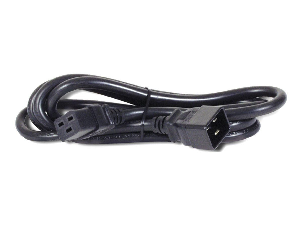 BACHMANN Netzkabel IEC320/C19-C20 16A/250V Vorderansicht