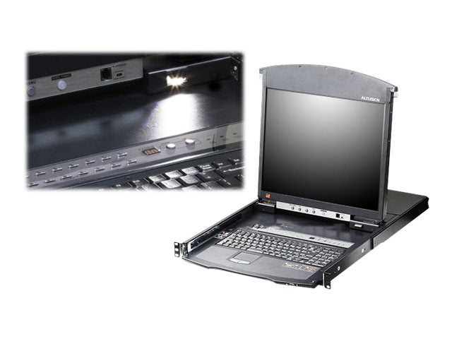 ATEN KL1508AiN KVM Over IP Switch 8 Port Detailansicht